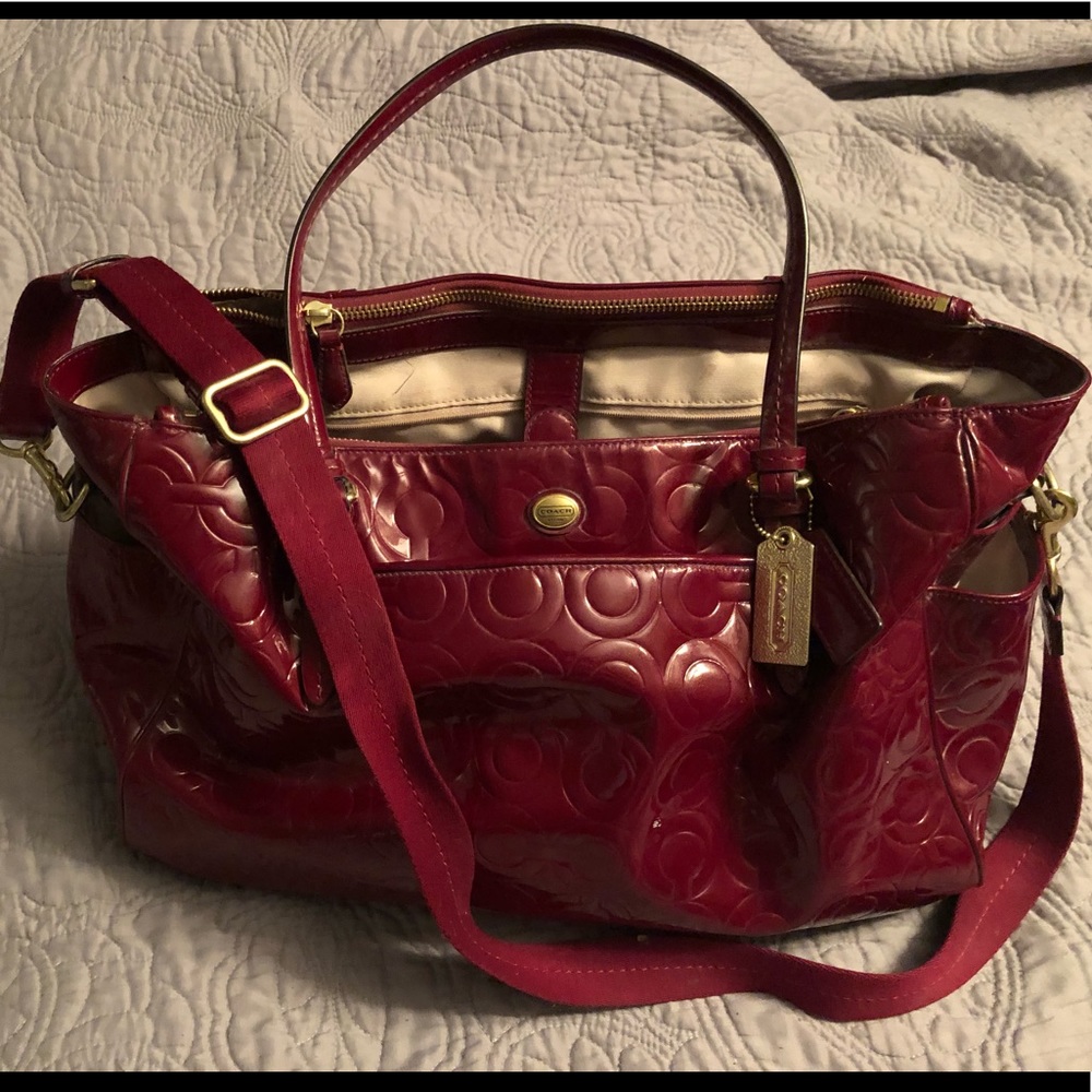 Coach diaper bag